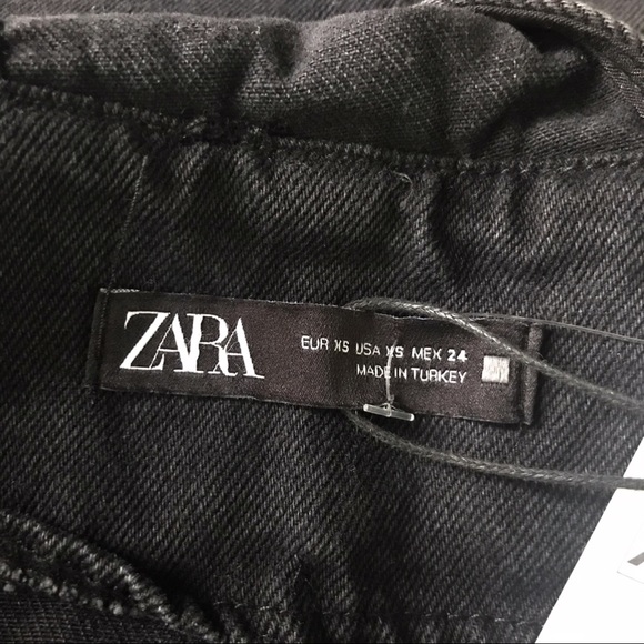 ☑️ ZARA BLACK WASHED DENIM MIDI DRESS! - Picture 7 of 10